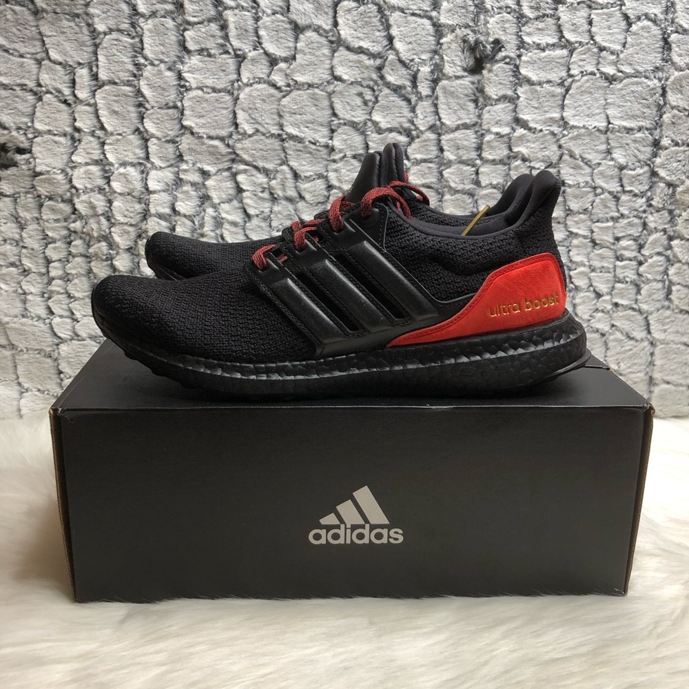 Ultra boost dna black and red